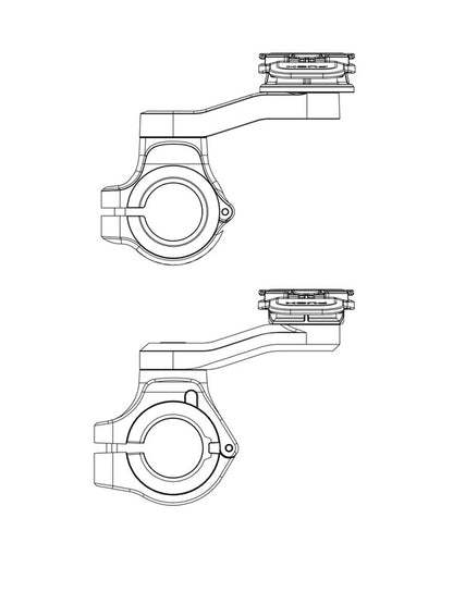 QUAD LOCK Pro Smartphone Lenkstangenhalterung | Motorrad