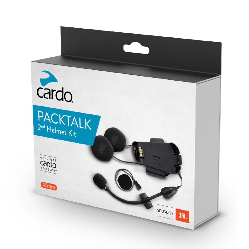 Cardo Packtalk | 2nd Helmet Kit | Packtalk | mit Sound by JBL