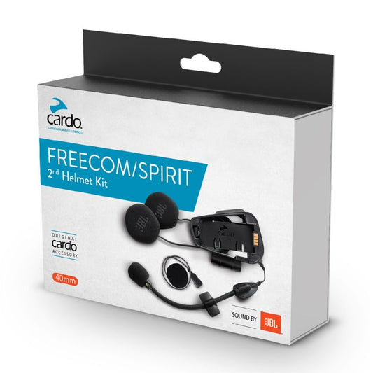 Cardo Freecom/Spirit | 2nd Helmet Kit | Packtalk | mit Sound by JBL