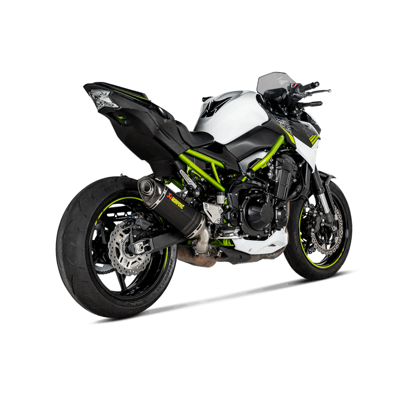 Akrapovic Slip-On Line | ABE | Carbon | passend für Kawasaki Z900 A2 - Modelle (2018-2022)