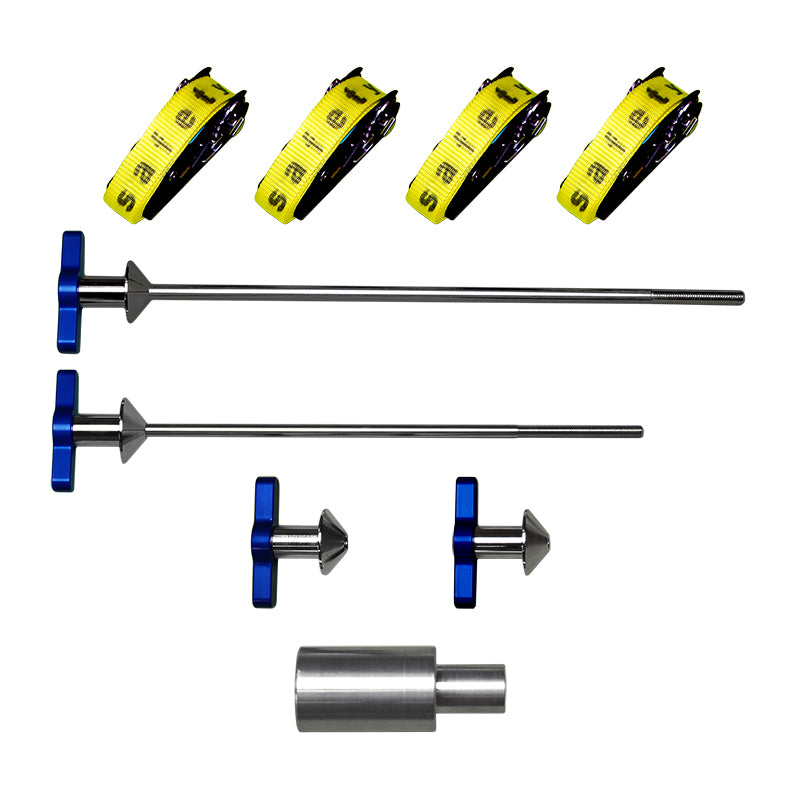 LIONCRAFT AXfix Transportsicherheitssystem | KIT 1-31 | für Motorräder mit Hohlachsen