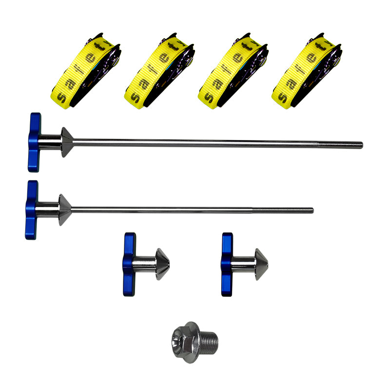 LIONCRAFT AXfix Transportsicherheitssystem | KIT 1-31 | für Motorräder mit Hohlachsen