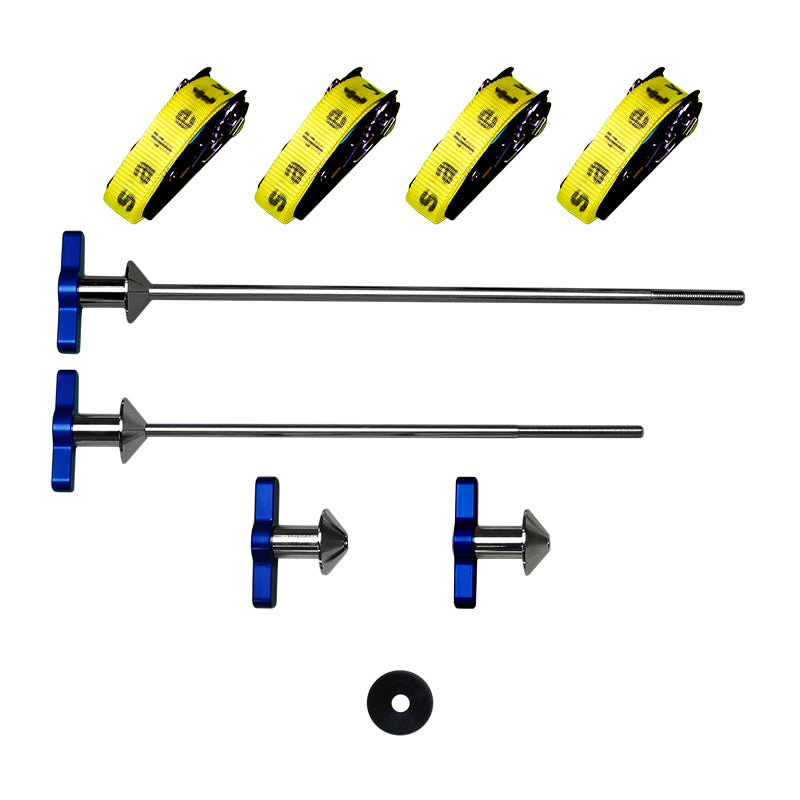 LIONCRAFT AXfix Transportsicherheitssystem | KIT 1-31 | für Motorräder mit Hohlachsen