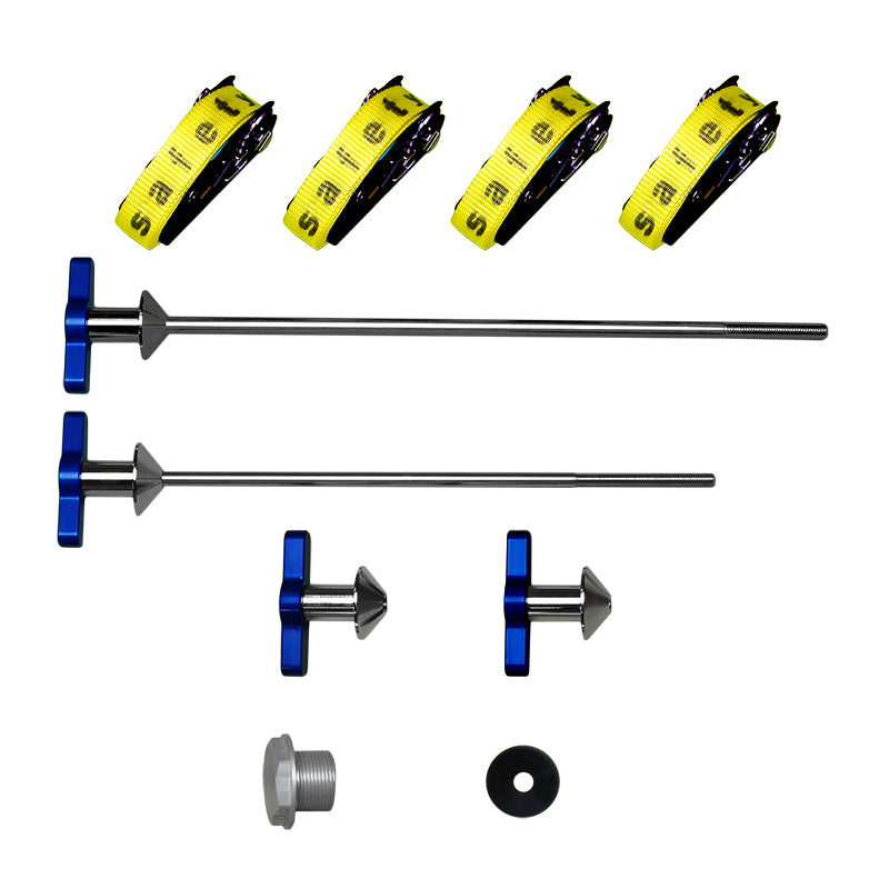 LIONCRAFT AXfix Transportsicherheitssystem | KIT 1-31 | für Motorräder mit Hohlachsen