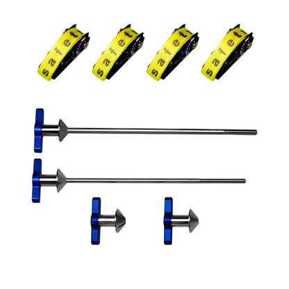 LIONCRAFT AXfix Transportsicherheitssystem | KIT 1-31 | für Motorräder mit Hohlachsen