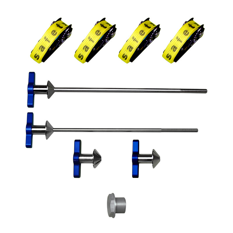 LIONCRAFT AXfix Transportsicherheitssystem | KIT 1-31 | für Motorräder mit Hohlachsen