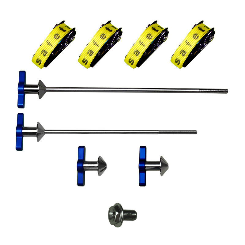 LIONCRAFT AXfix Transportsicherheitssystem | KIT 1-31 | für Motorräder mit Hohlachsen