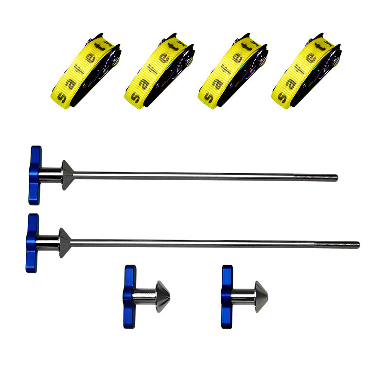 LIONCRAFT AXfix Transportsicherheitssystem | KIT 1-31 | für Motorräder mit Hohlachsen