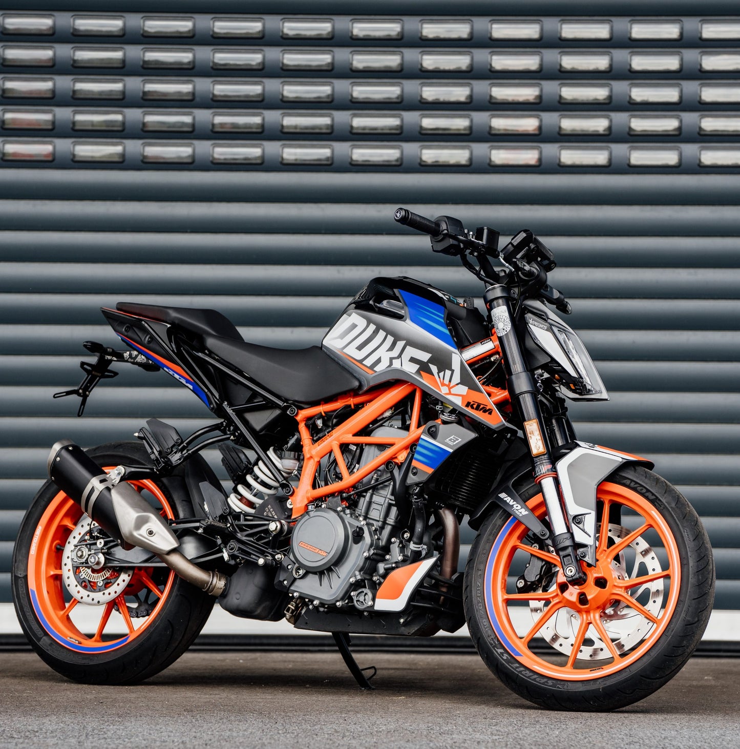 Sticker kit suitable for 125/200/250/390 DUKE (from 2017) KTM models | THE BLAZERS