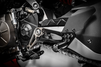 Gilles Fußrastenanlage FXR | passend für Aprilia RS 660 & Tuono 660 - Modelle (2021-2024)