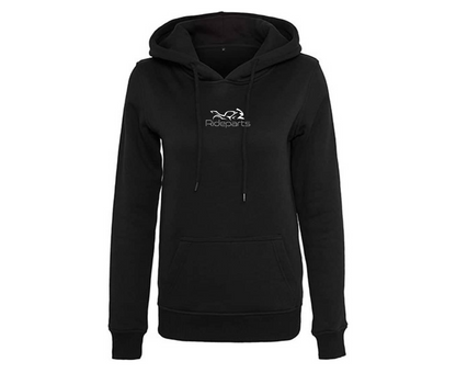 Rideparts | Hoodie | Kapuzenpullover | Ladyschnitt | BLACK | Freizeitlook