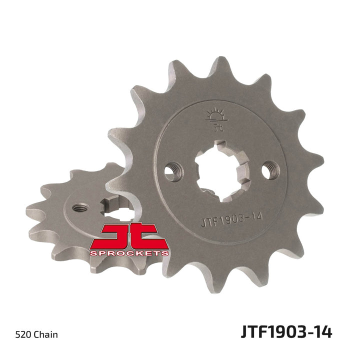 JT Sprockets | Kettenritzel | 14Z | Teilung 520 | 4er Grobverzahnung | Innen Ø 16/20 | JTF1903.14