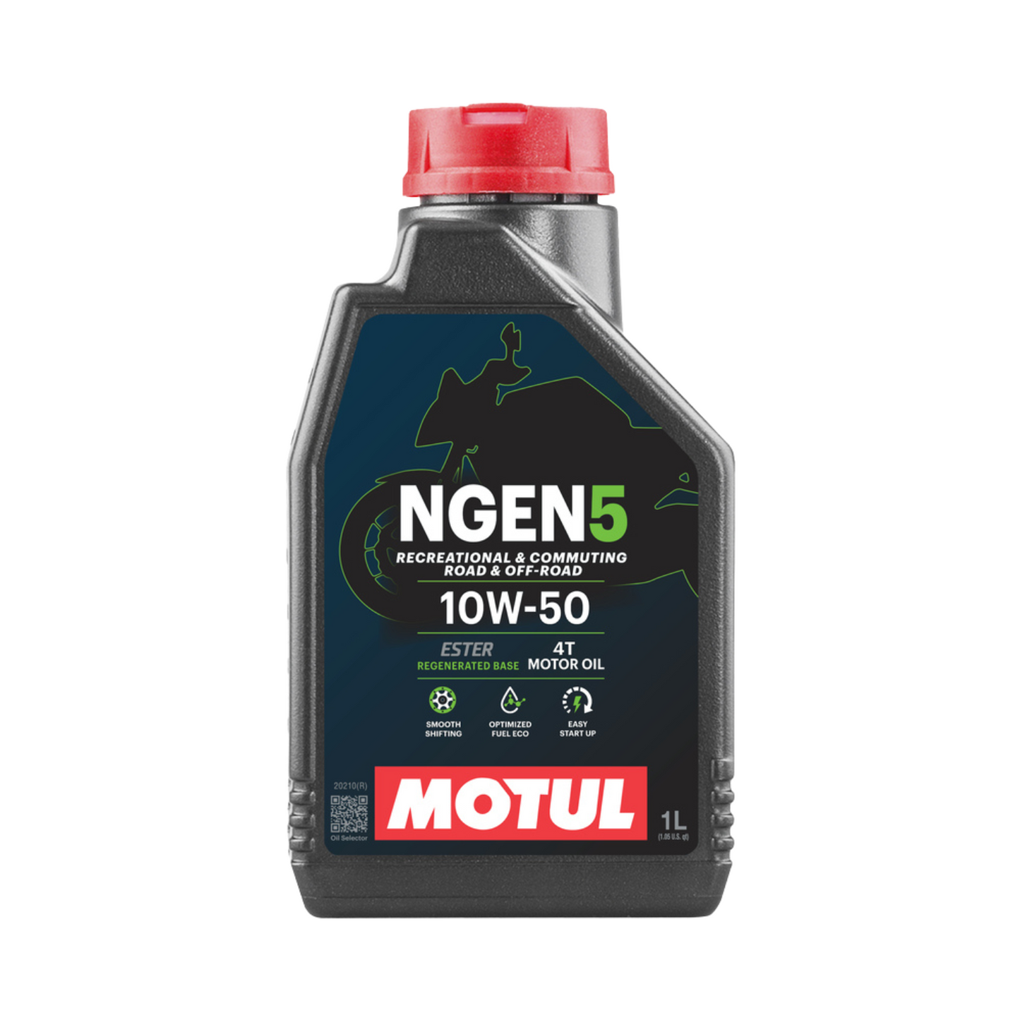 Motul NGEN 5 Motoröl | 10W-50 | 4-Takt | Halbsynthetik | 1L Flasche