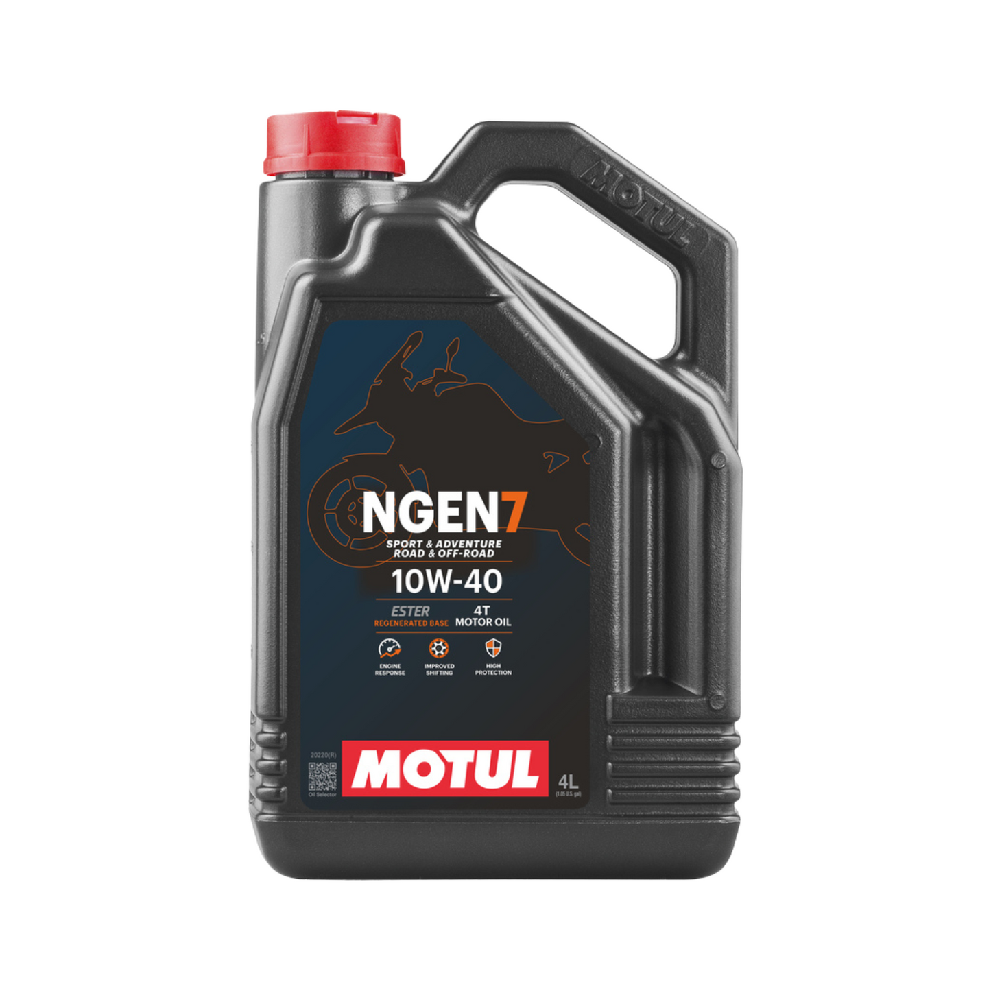 Motul NGEN 7 Motoröl | 10W-40 | 4-Takt | Halbsynthetik | 4L Kanister