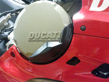 Gilles Motorschutzprotektor | BLACK | Rechts | passend für Ducati, 1199 Panigale / S / 1299 Panigale / S / 899 Panigale / 959 Panigale & Panigale V2 - Modelle