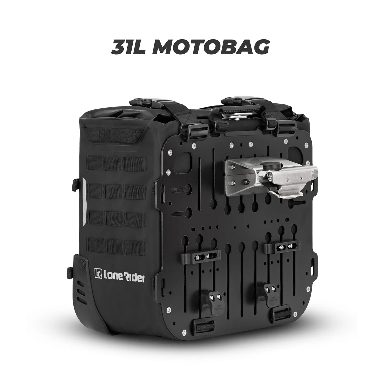 LoneRider | MotoBags - Halbstarre Motorradkoffer  | 31 L & 38 L