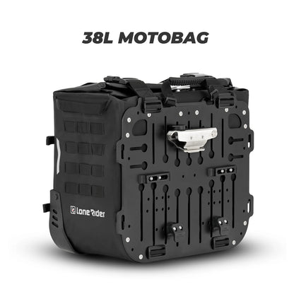 LoneRider | MotoBags - Halbstarre Motorradkoffer  | 31 L & 38 L