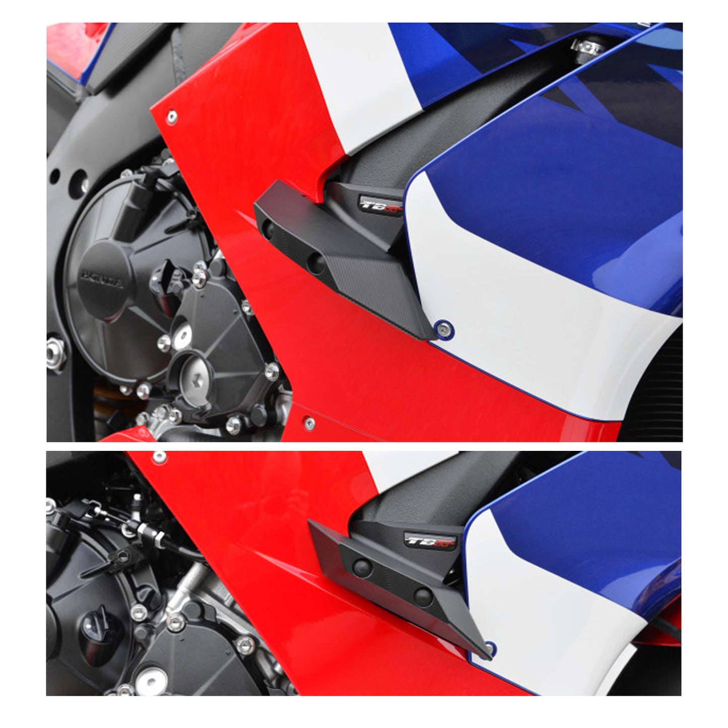 Top Block Racing Sturzpads | PAAR | passend für Honda CBR 1000 RR-R Fireblade / SP - Modelle (2020-2024)