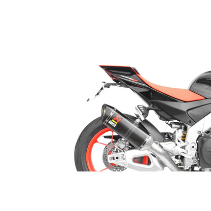 Top Block Racing Kennzeichenhalter | E-Nummer | passend für Aprilia Tuono V4 1100 / Factory - Modelle (2021-2024)