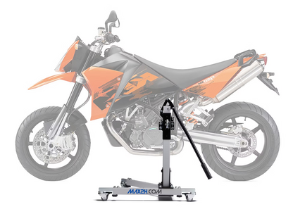 MAX2H Zentralständer EVOLIFT passend für KTM 950 Supermoto R (2007-2008) | Komplettset