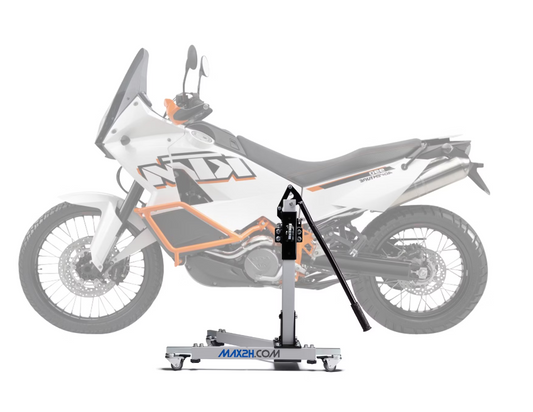 MAX2H central stand EVOLIFT suitable for KTM 990 Adventure R/S (2009-2012) | The ORIGINAL | Complete set