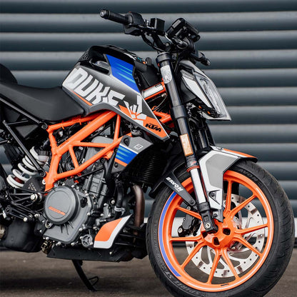 Sticker kit suitable for 125/200/250/390 DUKE (from 2017) KTM models | THE BLAZERS