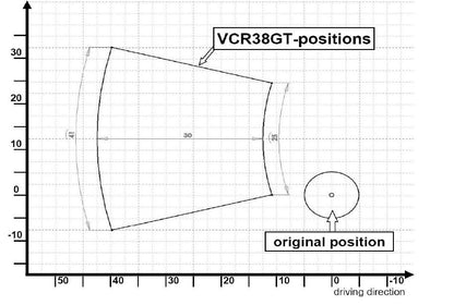 Gilles Fußrastenanlage VCR38GT | verstellbar | ABE | passend für Aprilia RSV4 ABS / RSV4 APRC / RSV4 RR / RF / RSV4 / Tuono V4 1100 RR / Factory / Tuono V4R & Tuono V4R APRC - Modelle