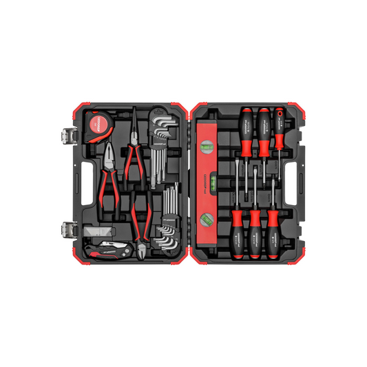 GEDORE red R38003043 Werkzeugsatz Messen-Schneiden-Schrauben 43-teilig