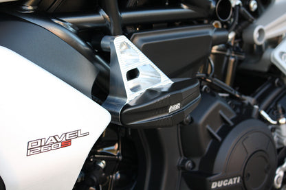 GSG Sturzpad-Satz "Streetline" passend für Ducati Diavel 1260 / S (2019 -) | Sturzpads