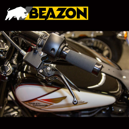 BEAZON Brems- und Kupplungshebel Set passend für Harley-Davidson Sportster (2004 - 2013) | Hebel