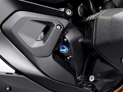 TOO03 - BMW | BLUE | Motorölverschluss Kappe | Engine Oil Cap | passend für BMW S 1000 R / RR / XR / M 1000 R / RR / XR & R 1300 GS - Modelle