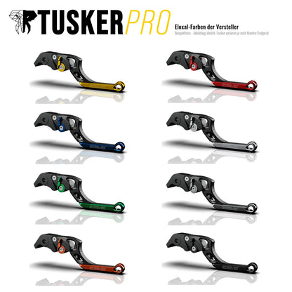 Spiegler Bremstechnik | TUSKER PRO Brems- und Kupplungshebel | SET | mit ABE | passend für Kawasaki Z900 - Modelle (2017-2025)